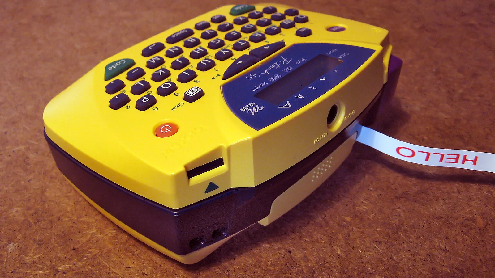 label maker with Bluetooth for warehouse organization planning detail